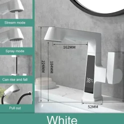 Smart Faucet - Temperature Display Kitchen Tap