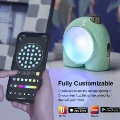 Smart LED Alarm Clock - Programmable Wake-Up Light