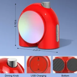 Smart LED Alarm Clock - Programmable Wake-Up Light