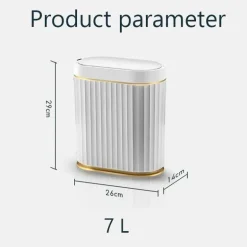 Smart Sensor Mülleimer - Mülleimer für Küche und Bad