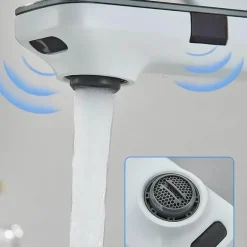 Smart Sensor Wasserhahn - Energieeffiziente Digitalanzeige