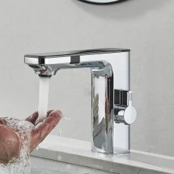 Smart Sensor Wasserhahn - Energieeffiziente Digitalanzeige