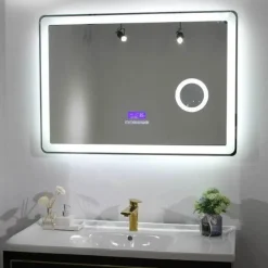 Smarter LED-Bluetooth-Badezimmerspiegel – Rahmenloses Design