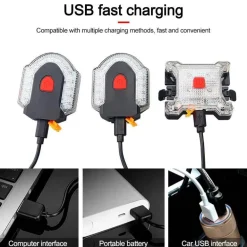 Smartes Fahrradlicht mit Fernbedienung – Innovative Blinker-Sicherheitslampe