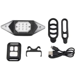 Smartes Fahrradlicht mit Fernbedienung – Innovative Blinker-Sicherheitslampe