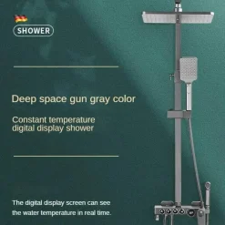 Smartes LCD-Bidet-Duschset – Thermostat-Sprüher