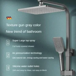 Smartes LCD-Bidet-Duschset – Thermostat-Sprüher