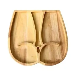 Snacktablett in Po-Form – lustiges Serviertablett für Partys für Erwachsene