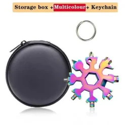 Snowflake Multi-Tool – 18-in-1 Camping-Survival-Handwerkzeug