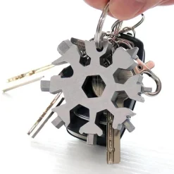 Snowflake Multi-Tool – 18-in-1 Camping-Survival-Handwerkzeug