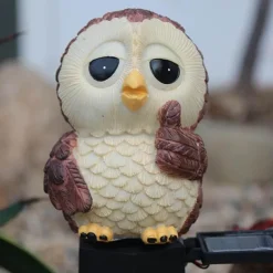 Solar Eulenlaterne - Dekorative Außenleuchte