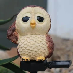 Solar Eulenlaterne - Dekorative Außenleuchte