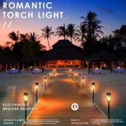 Solar Flame LED-Lampe – Umweltfreundliche Außenbeleuchtung