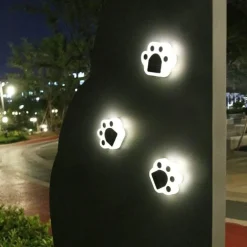 Solar Katzenpfoten Außenlampe - Dekoratives Solarlicht
