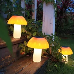 Solar Pilz Gartenleuchte - Outdoor Dekor