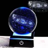 Solar System Crystal Globe Lamp - Planetary Night Light