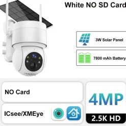 Solarbetriebene WLAN-Überwachungskamera – IP-Kamera für den Außenbereich