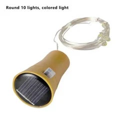 Solar-Flaschenkorken-Lichterkette – Dekorative Lichterkette für den Außenbereich
