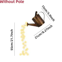 Solar-Garten-Gießkannenlicht - Terrassendekor