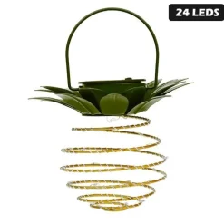Solar-Gartenleuchte Ananas – Dekorative Außenlampe