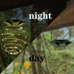 Solar-Gartenleuchte Ananas – Dekorative Außenlampe