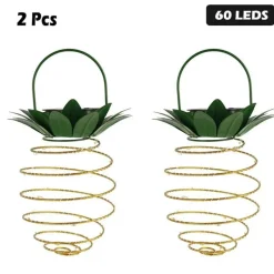 Solar-Gartenleuchte Ananas – Dekorative Außenlampe