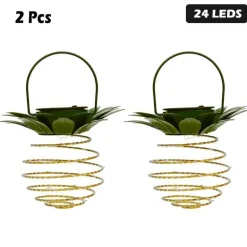 Solar-Gartenleuchte Ananas – Dekorative Außenlampe