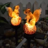 Solarlaterne - Dekoratives Eichhörnchen-Gartenlicht