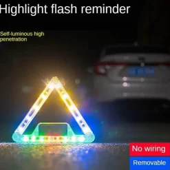 Solar-LED-Blitzlicht - Notfall-Warnlampe