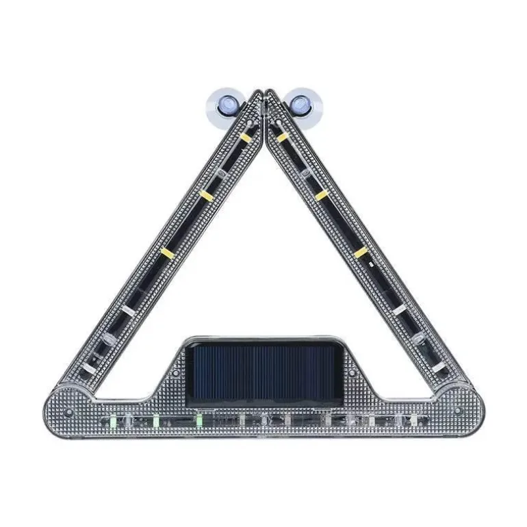 Solar-LED-Blitzlicht - Notfall-Warnlampe