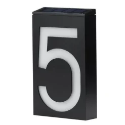 Solar-LED-Hausnummern – solarbetriebene Adressleuchte