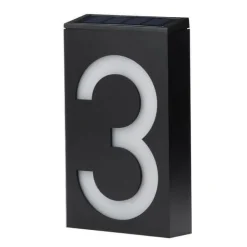 Solar-LED-Hausnummern – solarbetriebene Adressleuchte