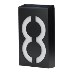 Solar-LED-Hausnummern – solarbetriebene Adressleuchte