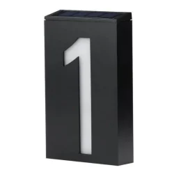 Solar-LED-Hausnummern – solarbetriebene Adressleuchte