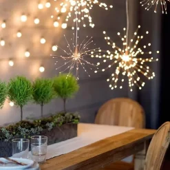 Solar-LED-Starburst-Partylichter – dekorative Außenbeleuchtung