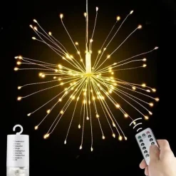 Solar-LED-Starburst-Partylichter – dekorative Außenbeleuchtung