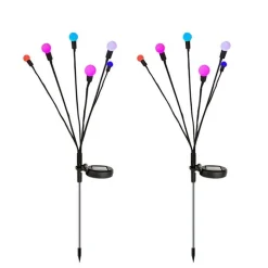 Solarwasserdichte Terrassenleuchten - Dekorative Außenbeleuchtung