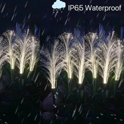 Solarwasserdichte Terrassenleuchten - Dekorative Außenbeleuchtung