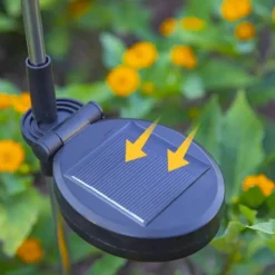 Solar-Windmühlen-Gartenleuchten – Außendekoration