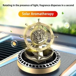 Solar-Windmühlen-Lufterfrischer – Umweltfreundliches Auto-Aroma