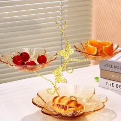 Sonnenblumen-Tortenständer – Strukturiertes Dessertdisplay für Feiern