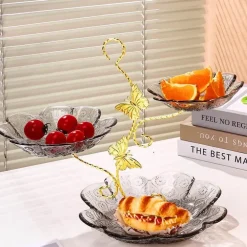 Sonnenblumen-Tortenständer – Strukturiertes Dessertdisplay für Feiern