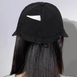 Sonnenschutzhut – Stylischer Sommermaskenhalter