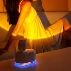 Sonnenuntergang-Luftbefeuchterlampe – Projektor-Nachtlicht