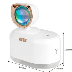 Sonnenuntergang-Luftbefeuchterlampe – Projektor-Nachtlicht