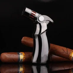 Space Rocket Turbo Feuerzeug - Windfestes Metallfeuerzeug