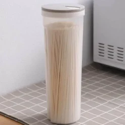 Spaghetti-Nudel-Aufbewahrungsbehälter - Lebensmittel-Organizer-Box