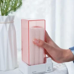 Spender für Make-up-Wattepads – Aufbewahrungsbox für Kosmetik-Organizer