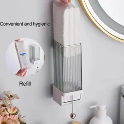 Spender für Wattepads zum Entfernen von Make-up – Beauty Organizer Box