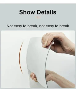 Spiegel Wandaufkleber - Reflektierender Wohndekor Aufkleber